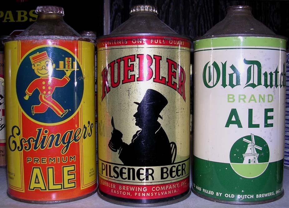 32 oz. QUART beer cans Collectors Weekly