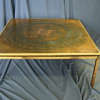 copper top coffee table