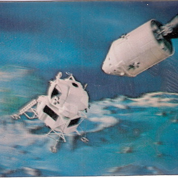 Vari-Vue Postcard of the Apollo Lunar Module (NASA) (Space)