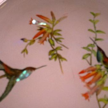 Asian  Bird Plate
