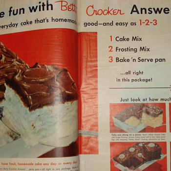 BETTY CROCKER AD, AND MORE