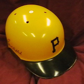 Bill Madlock Autographrd Pirates Batting Helmet - Baseball