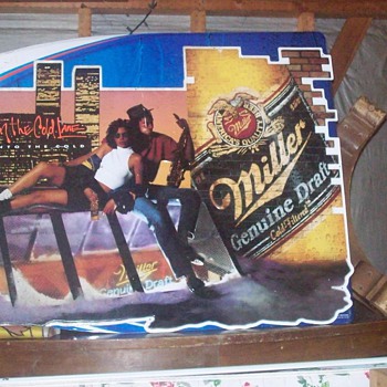 Miller High Life New York with Twin Towers