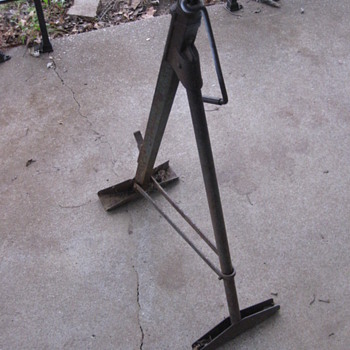 Antique car jack