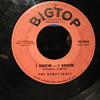 Big Top Records #2 45 rpm in 1958 of "I know I know" -- "Dont look now---but"
