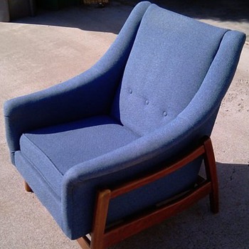 Mid Century Danish Modern Style Platform Rocking Chair by Paoli Chair Co.