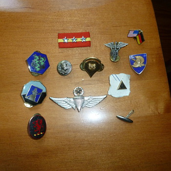 Vintage Military Pins