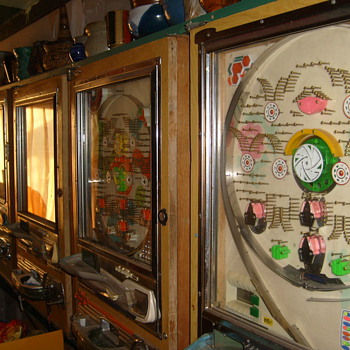 Vintage Pachinko Japanese Games Collection