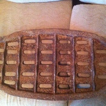 Antique Cast Iron Trivet - Kitchen