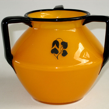  Loetz Tango Enamel - #1 Bell flower - Art Glass