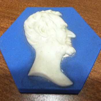 Mosaic Tile Company - Abe Lincoln - 1889 to 1910 - Art Pottery