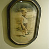 1920s Bubble Glass Picture