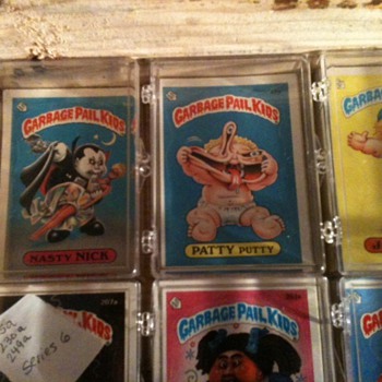 garbage pail kids cards Series 1 and beyond. - Cards
