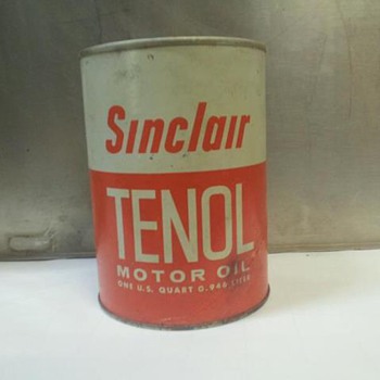 one quart sinclair can