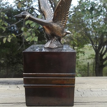Brass Goose Topper? - Animals