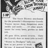 1951 - Gravely Snow Blower Advertisement