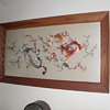 Chinese stichwork on silk