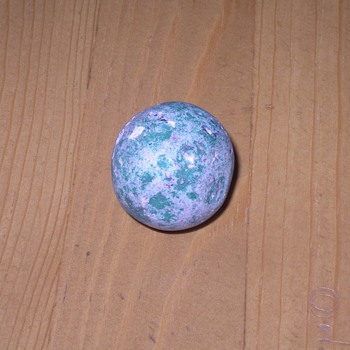 Miwok Indian clay marble