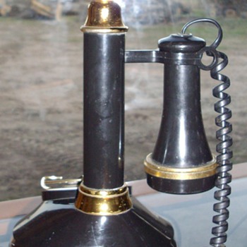 1973 Western Electric candle stick phone. 