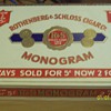 R&S Monogram cigar box