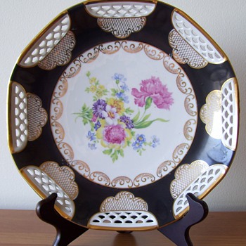 My Inherited Bavarian Collector Plate - Pottery