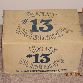 Henry Weinhards #13 - Bottles