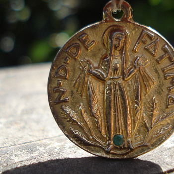 MEDAL PENDANT "FATIMA, JHON PAUL THE SECOND" - Fine Jewelry