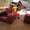 antique club chair