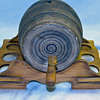 Uhl USA Pottery Stoneware Wine Keg Vintage w Stand