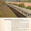 1954 - Budd Co. RDC Traincars "B & O Railroad" Advertisement