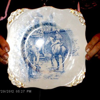 old Post boys plate