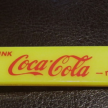 Coca Cola plastic phone dialer - Advertising