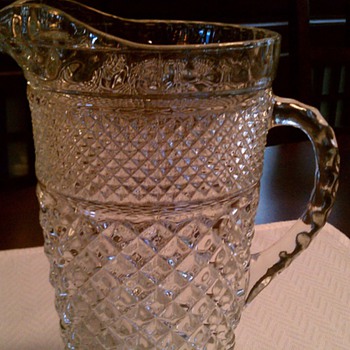 Glass Vase & bowl