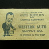 The Western Auto Supply Company Saving's Sam Map