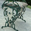 Iron Nouveau-Style Seat