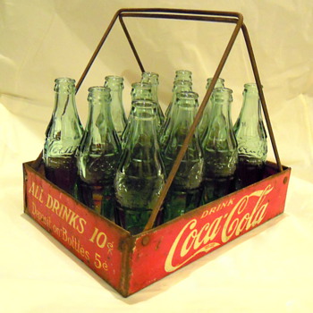 c. 1920 Coca-Cola Vendor Bottle Carrier