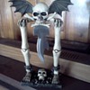 Skull Knife With Wings