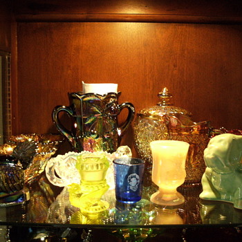 Just a sample of my Carnival Glass