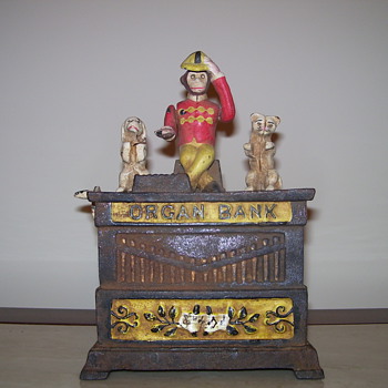 Kyser & Rex Signed Mechanical Bank - Toys