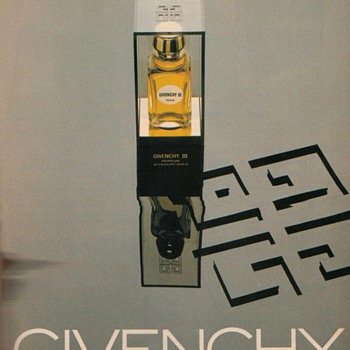 1978 Givenchy Paris Perfume Advertisement