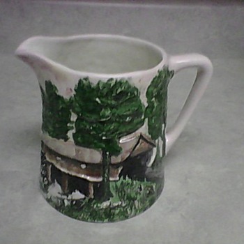 CONCORD COVERED BRIDGE PITCHER