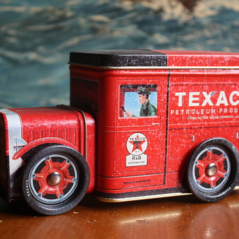 Texaco Bank Tin - Petroliana