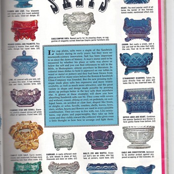 1963 #2 WOMAN'S DAY MAGAZINE "SANDWICH GLASS"