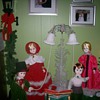Vintage Christmas Figurines for Window Display