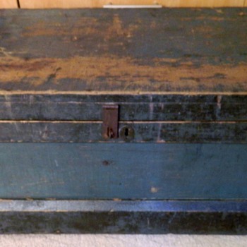 Antique tool box - Tools and Hardware