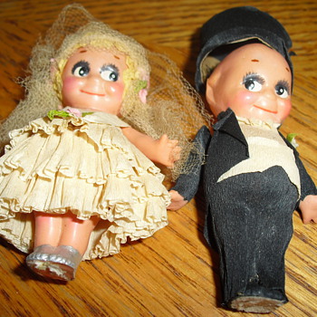 kewpie wedding topper 1920's