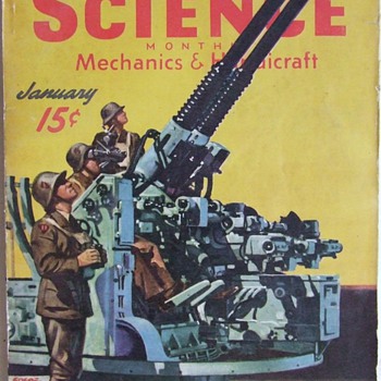 1930's-40's Science, Mechanics Magazines