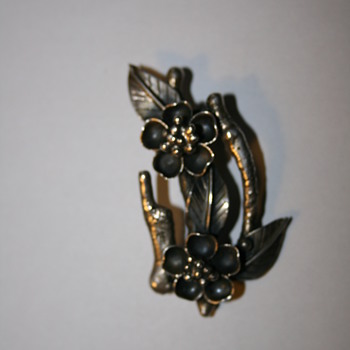 Eidelweiss Silver Brooch OROZ - Fine Jewelry