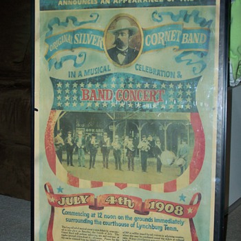 1908 4th of July Jack Newton Daniel's (24 w X 36 H)