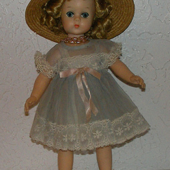 Hard Plastic flat foot Lissy face Kelly Madame Alexander